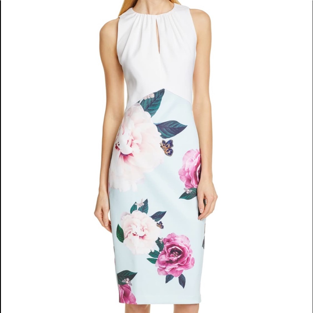 Ted Baker London Annile Magnificent Ruched Dress